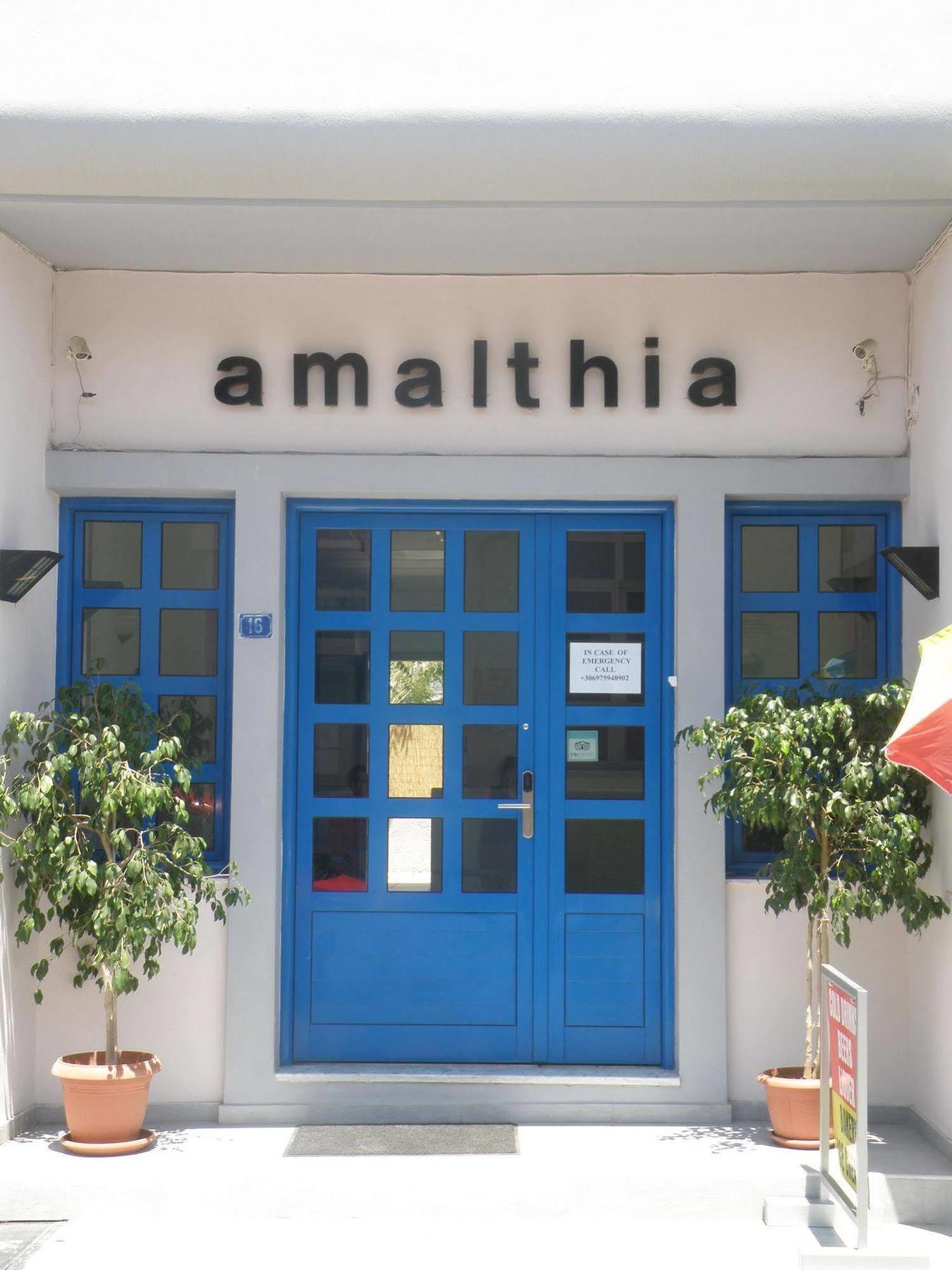 Amalthia Apartments Khersónisos Eksteriør bilde